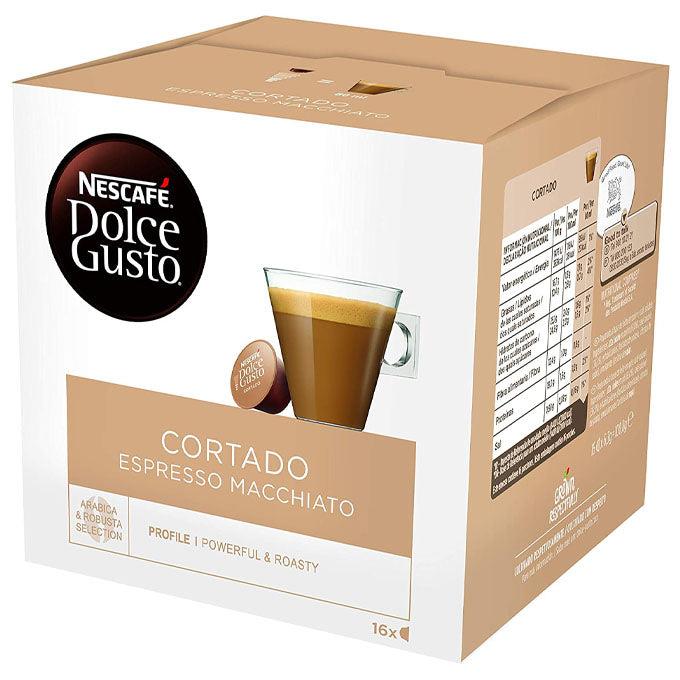 2 x Nescafe Dolce Gusto Coffee Pods Espresso Macchiatto Cortado