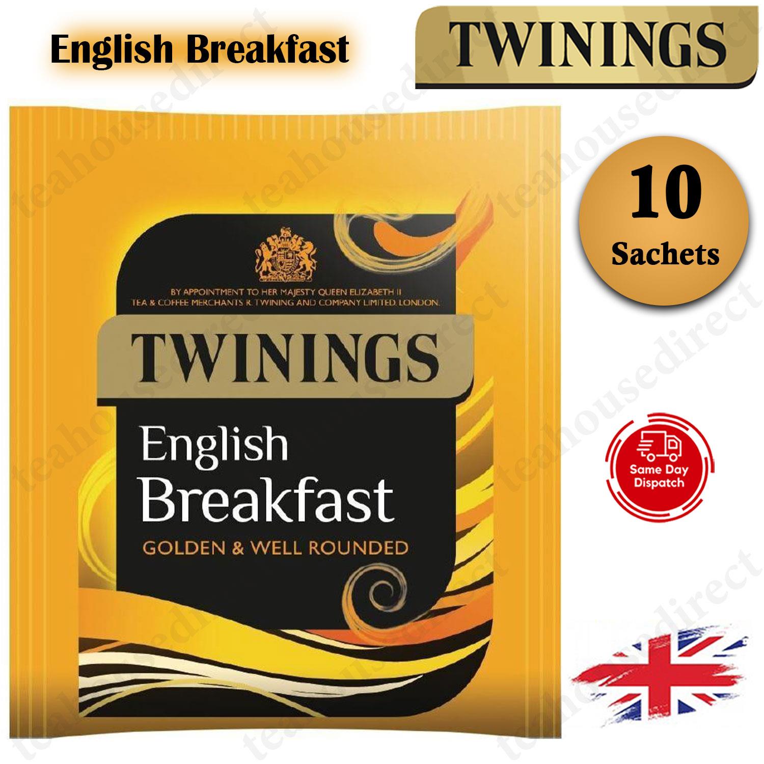 Twinings Everyday Earl Grey Assam Individual Tea Sachets Bags