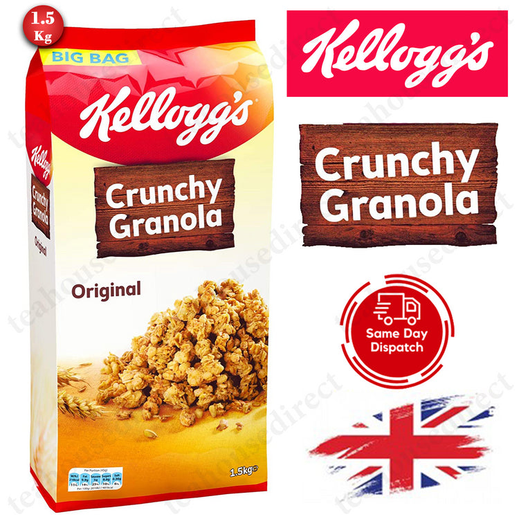 Kelloggs Original Crunchy Granola Cereal Catering Pack - 1X1.5Kg