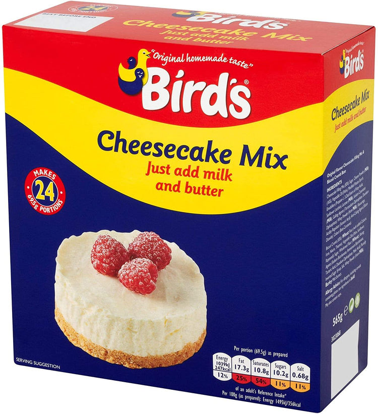 Birds Cheesecake Filling & Base Mix 24ptn - Pack of 1 & 6