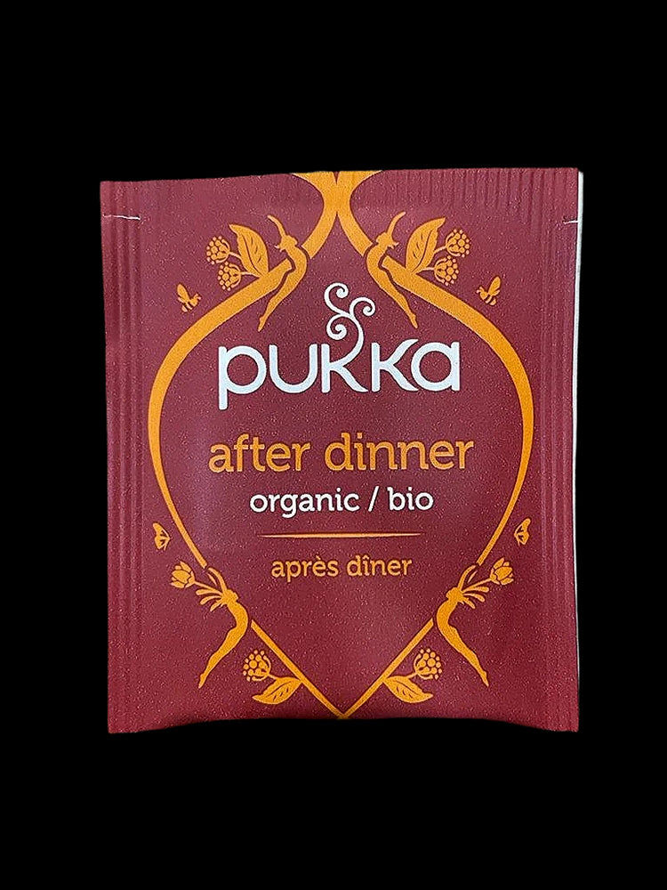 Pukka Herbal Organic Teas Tea Sachets Caffeine Free - After Dinner (900 Sachets)