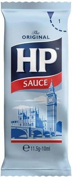 The Original HP Sauce - Timeless Rich Flavor in a Convenient Single-Serve Packet - Elevate Your Meals with Classic Taste, On-the-Go Enjoyment - 150 Sachets