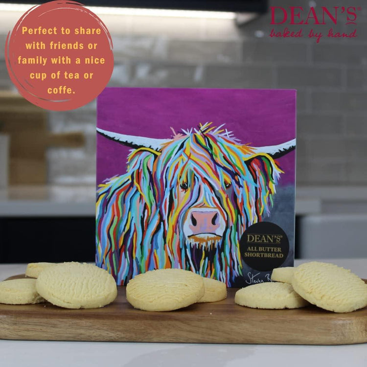 Deans Angus McCoo All Butter Shortbread Rounds 150g Delicious Snack Pack of 5