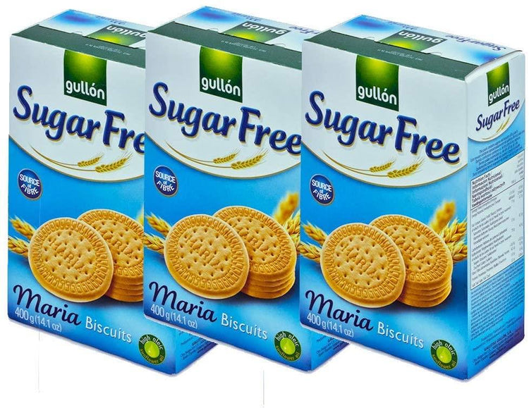 Gullon Sugar Free Maria Biscuits 400g 1, 3, 5, &10 Packs