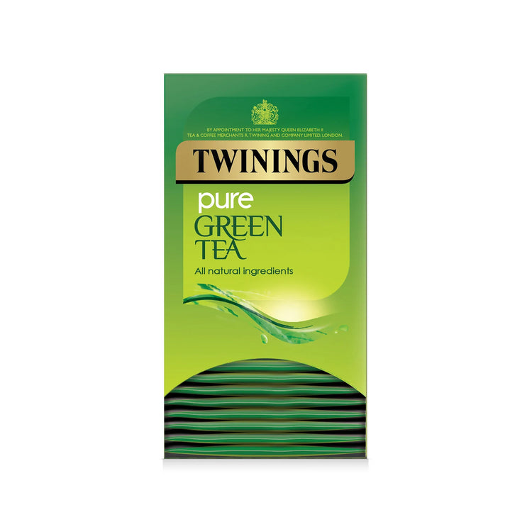 Twinings Superblends Teas Tea 80 Sachets Envelopes - Pure Green Tea Flavour