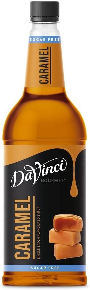 Da Vinci Caramel Syrup Light - Smooth and Creamy Caramel Flavor - 1 Litre