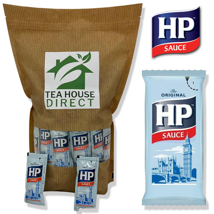 The Original HP Sauce - Timeless Rich Flavor in a Convenient Single-Serve Packet - Elevate Your Meals with Classic Taste, On-the-Go Enjoyment - 300 Sachets
