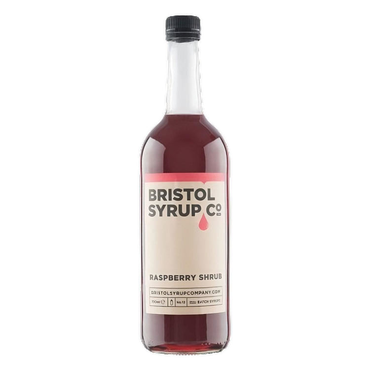 Bristol Syrups Co. Raspberry Shrub Syrup Naturally Refreshing Soft Drink X 6