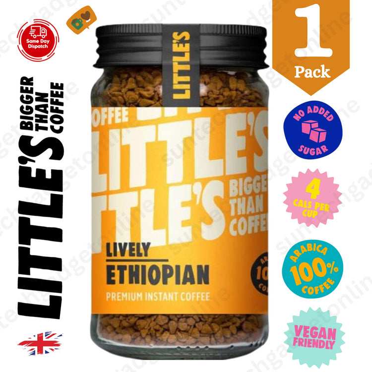 Littles Ethiopian 50g, Coffee Elegance & Savor Ethiopia at Home, 1 Pack