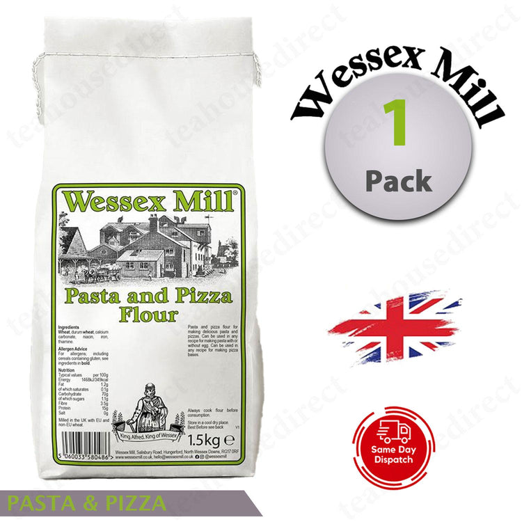 Wessex Mill Pasta and Pizza Flour 1.5kg (Pack of 1)