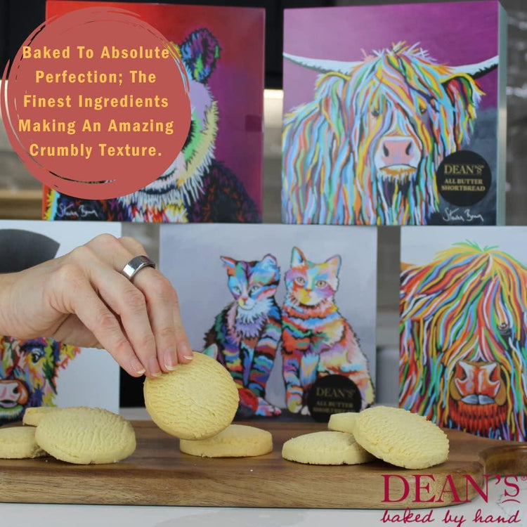 Deans Angus McCoo All Butter Shortbread Rounds 150g Delicious Snack Pack of 3