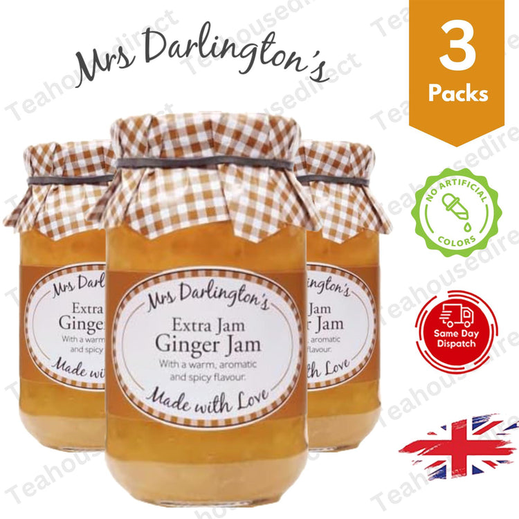 Darlington's Ginger Jam 340g, Savor the Ginger Essence 3 Packs