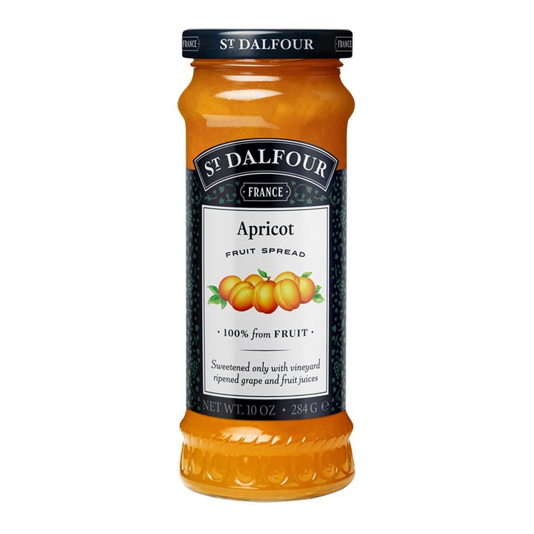 St Dalfour Thick Apricot Fruit Spread 284g Jam 100% from Fruit Jam 1 Pack