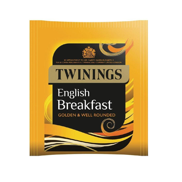 Twinings Everyday Earl Grey Assam Individual Tea Sachets Bags - Enveloped Tagged