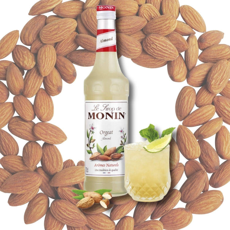 Monin Almond Coffee Syrup 70cl Bottle Pack of 2