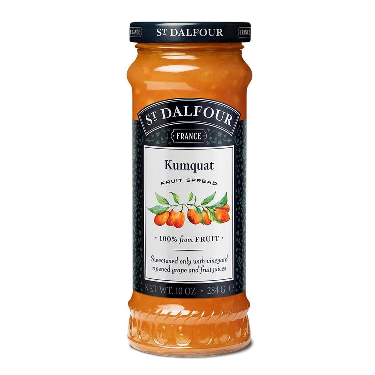 St Dalfour Kumquat Fruit Spread 284g Jam 100% from Fruit Jam 1 Pack