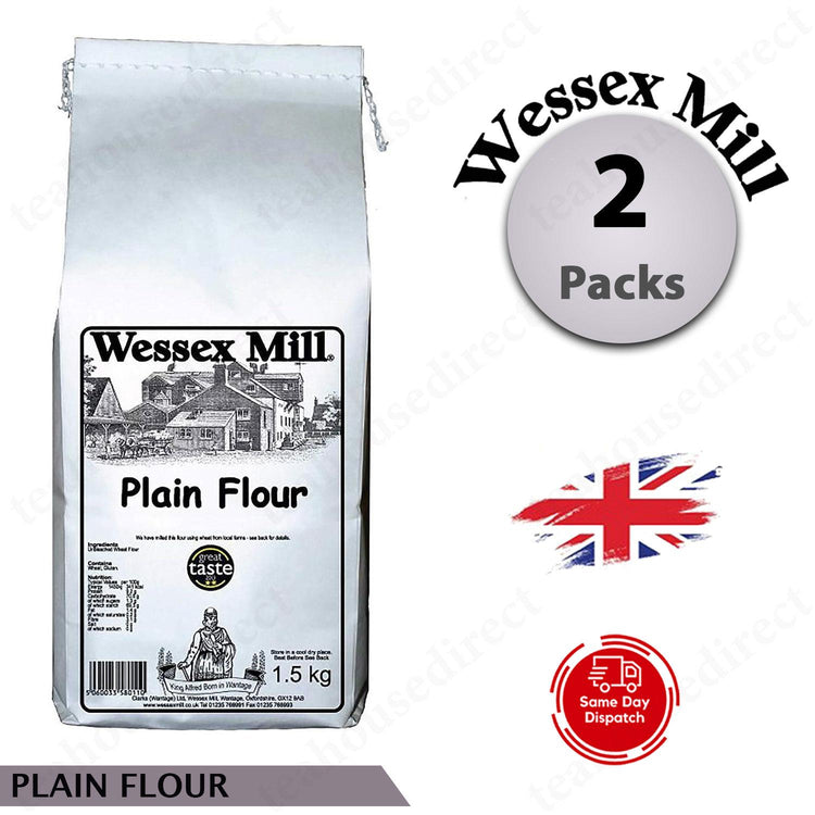 Wessex Mill Plain Flour 1.5kg (Pack of 1 - 6)