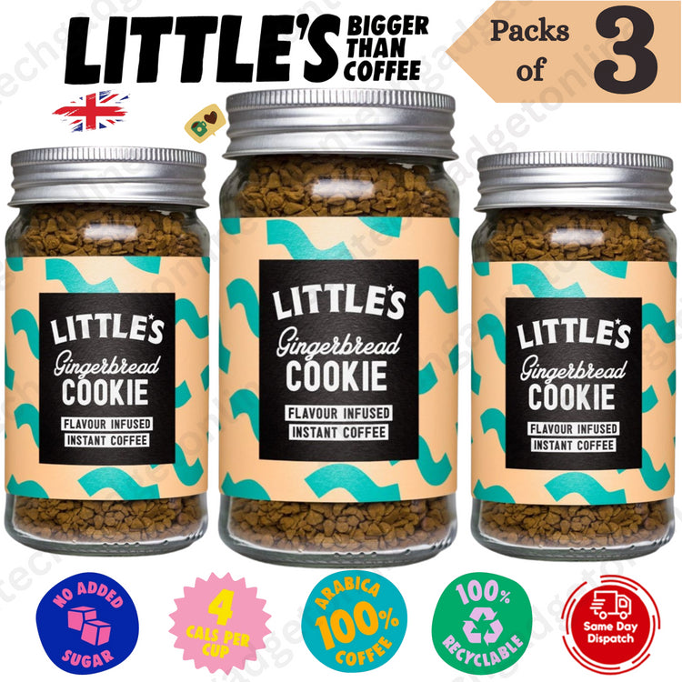 Little Gingerbread Cookies 50g, Elevate Your Festive Treats - 3 Packs