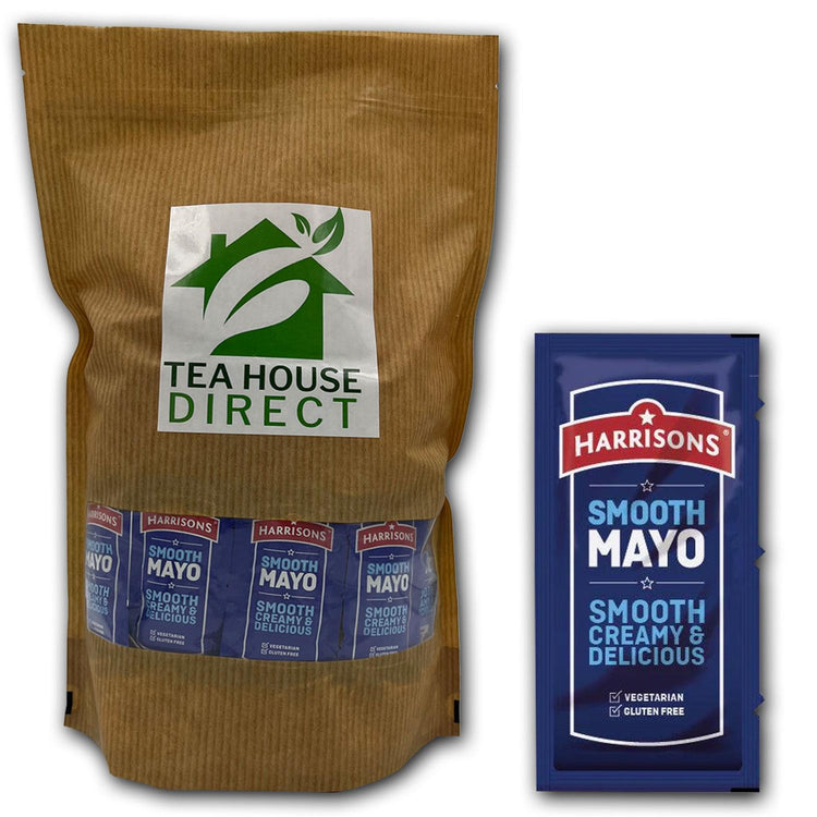 Harrison's Smooth Mayo To-Go Packets - Perfect for Lunch and Picnics | 350 Sachets