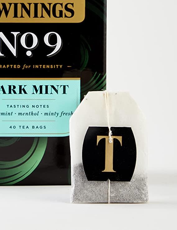Twinings Dark Mint, 40 Tea Bags BB 01/2023
