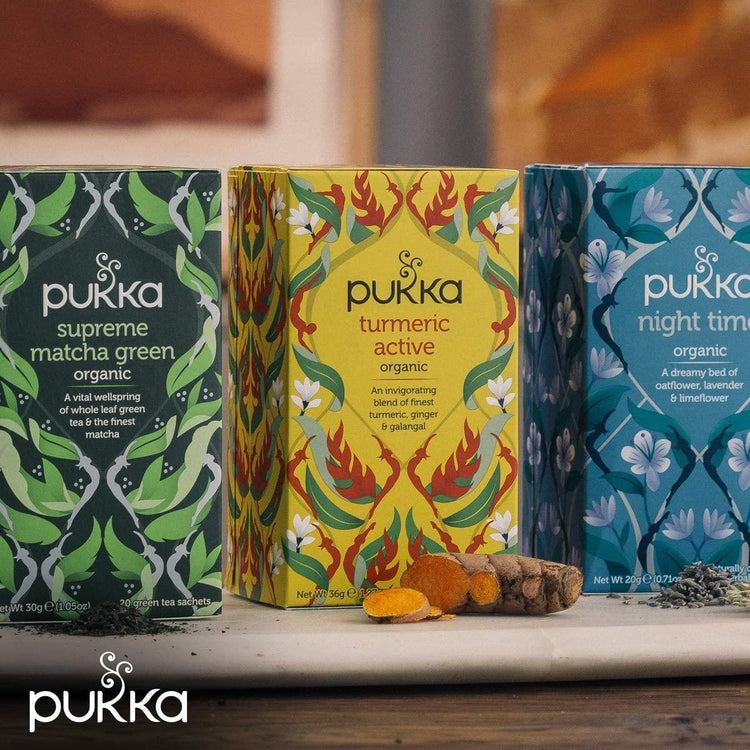 Pukka Organic Herbal Tea Sachets - Choose From 4 Bundles