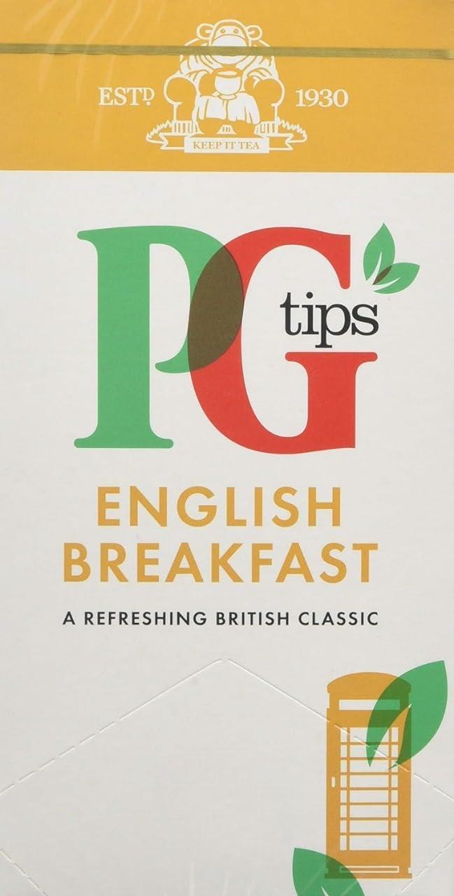 PG Tips English Breakfast Refreshing British Classic Black Tea 225 Sachets