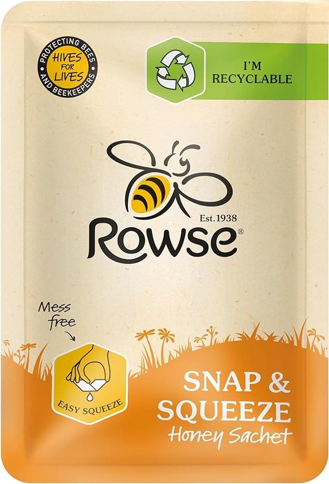 Rowse Snap & Squeeze Honey Perfect Portion Control for Honey 75 to 375 Sachets