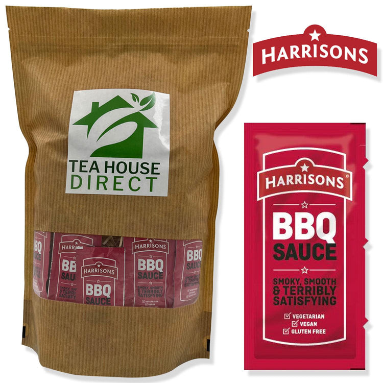 Harrisons Sauce Various Flavours | Nutritious & Vegetarian Friendly | Perfectly Portioned for Your Cookouts | 50 to 400 Sachets