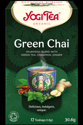 Yogi Tea Herbal Organic Tea Sachets - Green Balance & Chai & Energy