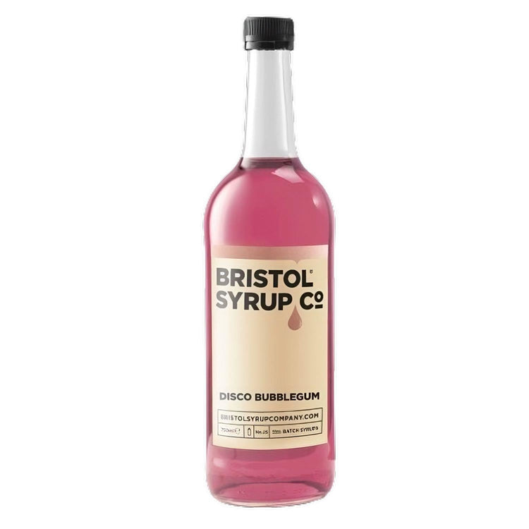Bristol Syrups Co. Disco Bubblegum light fruity Flavored Syrup Soft Drink X 4