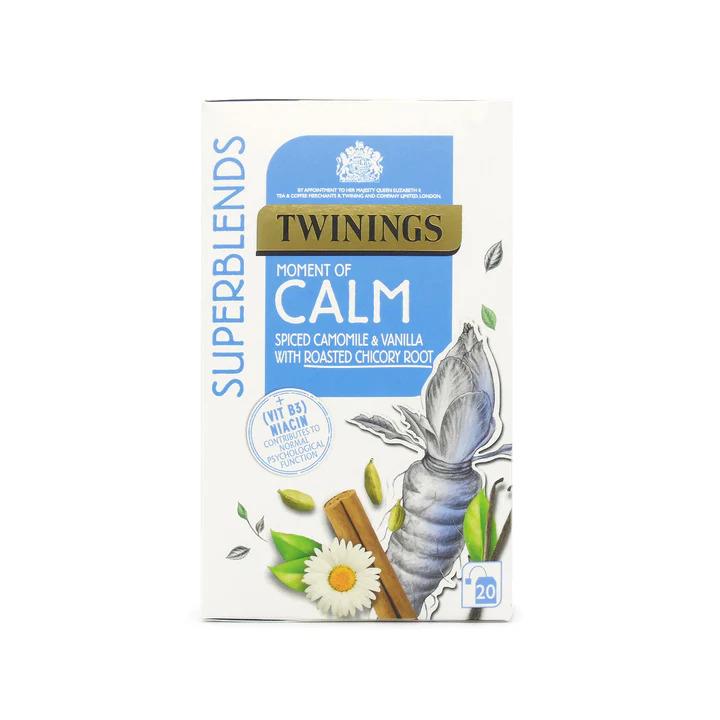 Twinings Superblends Teas Tea 60 Sachets Envelopes - Calm Flavour