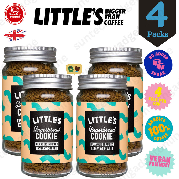 Little Gingerbread Cookies 50g, Elevate Your Festive Treats - 4 Packs