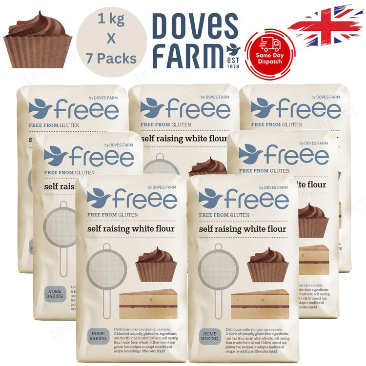 Doves Farm | White Self Raising Flour Gf 1Kg - 1 to 10 Packs