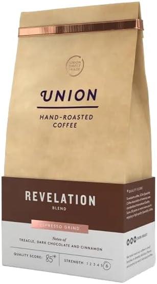 Union Hand Roasted Coffee Revelation Blend Ground Coffee 200g 1 to 6 Packs