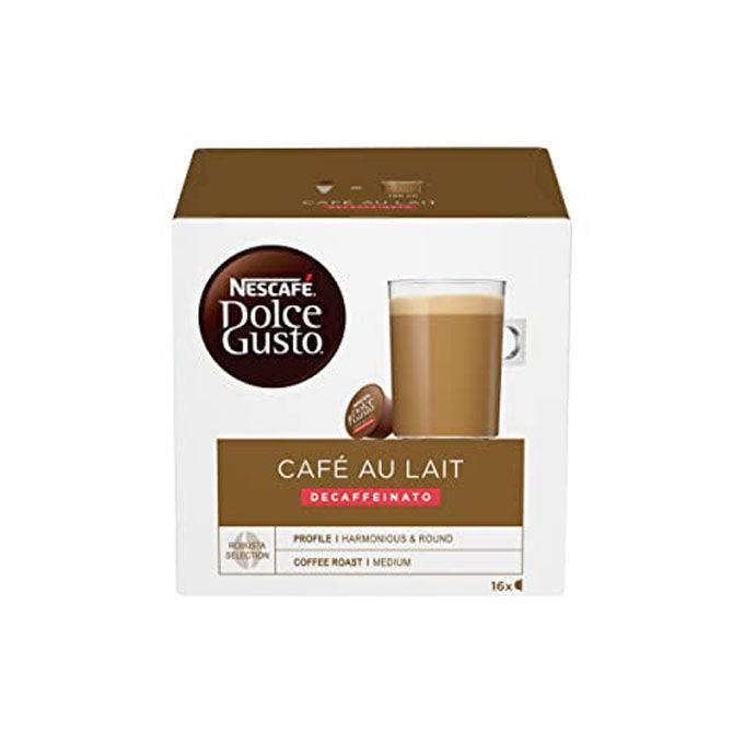 Nescafe Dolce Gusto Coffee Pods Cafe Au Lait Decaf Flavour - Buy 3 Get 1 Free
