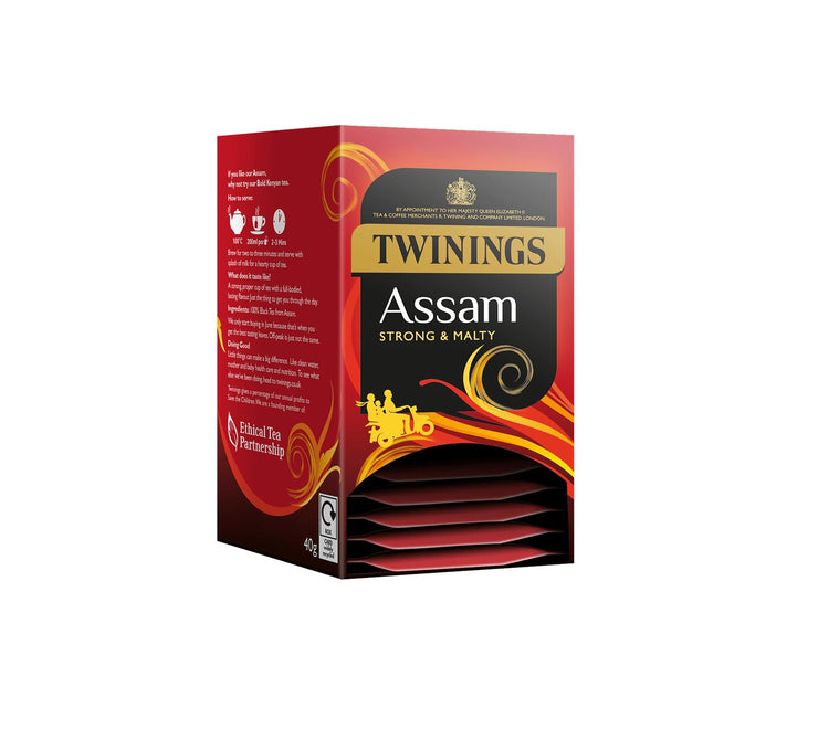 Twinings Superblends Teas Tea 40 Sachets Envelopes - Assam Flavour