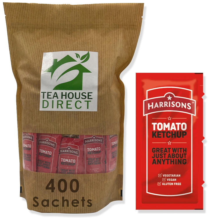 Harrisons Sauce Various Flavours | Nutritious & Vegetarian Friendly | Perfectly Portioned for Your Cookouts | 50 to 400 Sachets