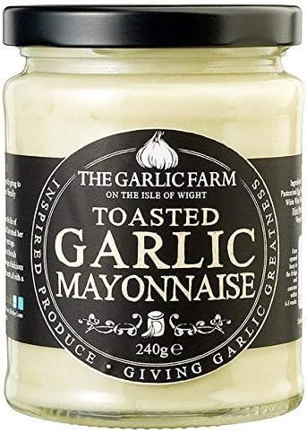 The Garlic Farm Toasted Garlic Mayonnaise Creamy and Flavorful 240g x 1