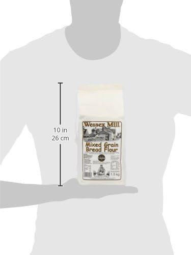 Wessex Mill 1.5kg Mixed Grain Bread Flour (Pack of 3)