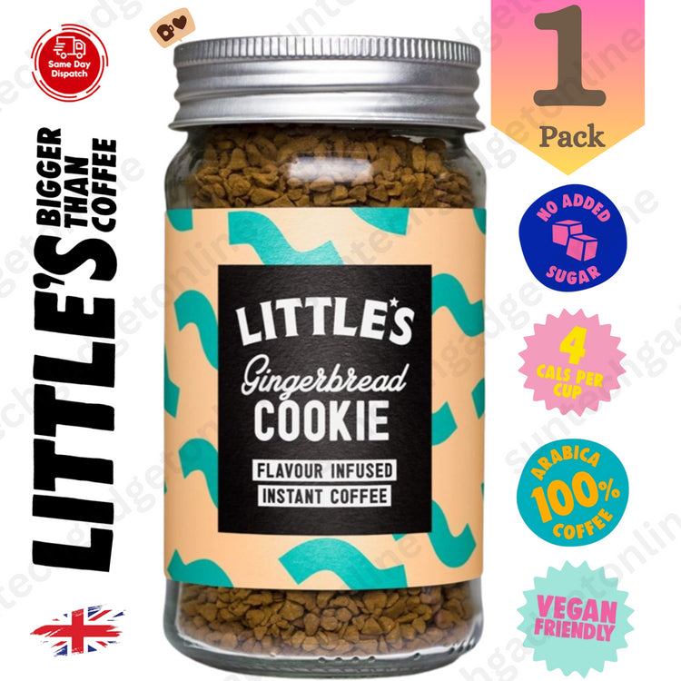 Little Gingerbread Cookies 50g, Elevate Your Festive Treats - 1 to 6 Packs, 50g