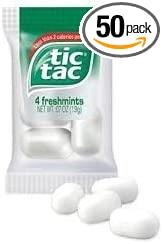 Tic Tac Mint Pillow Packs (50 Packs of Mints)
