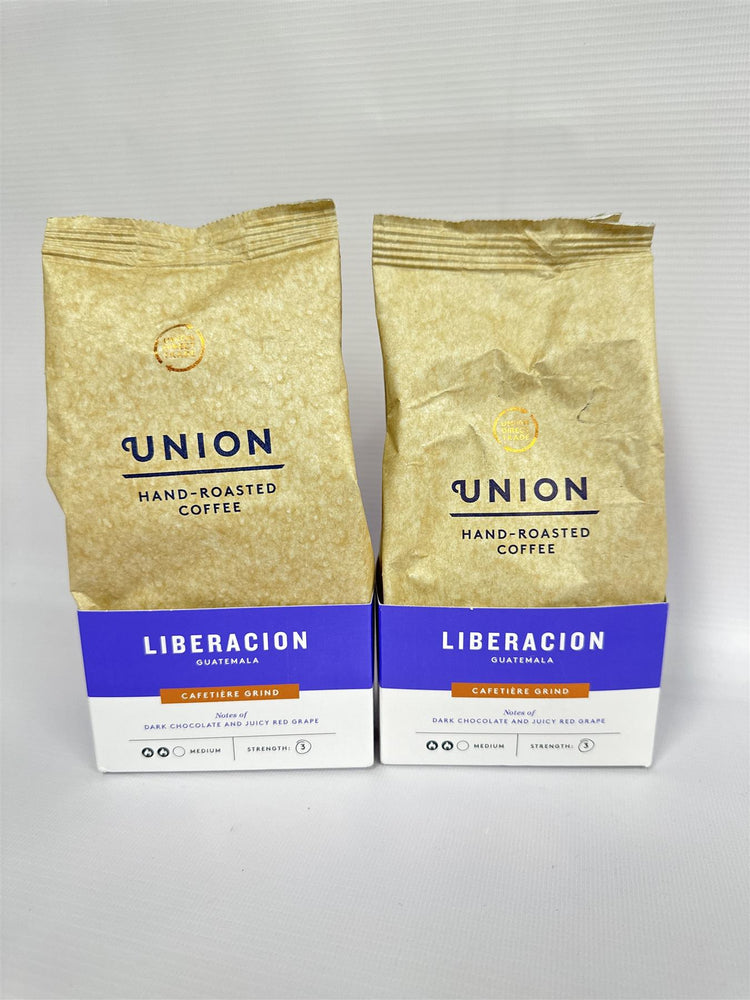 Union Hand Roasted Coffee Liberacion Guatemala Ground Coffee 200g (Pack of 1 - 6)