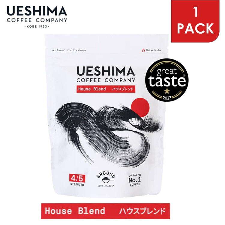 Ueshima House Blend Ground Coffee Our Signature Blend Coffee 250