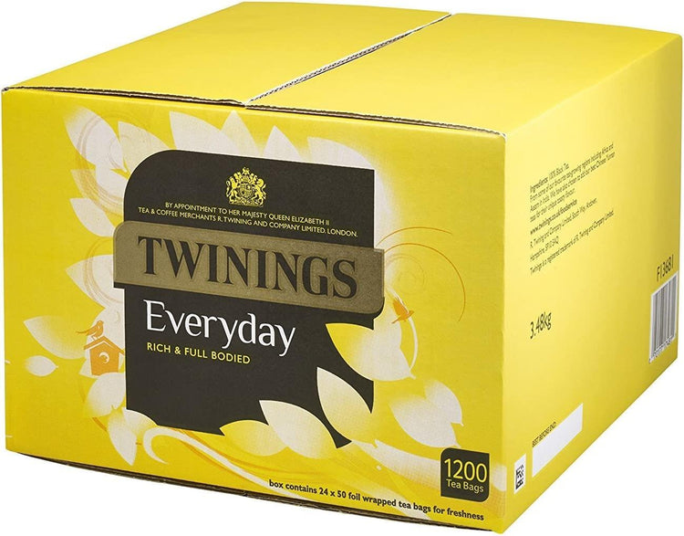 Twinings Everyday Teabags Large Pack Total 1200 Tea Bags