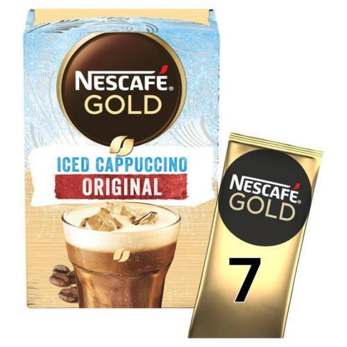 2 Box Nescafe Gold Frothy Instant Coffee Sachets 8 Mugs -Iced Cappuccino Flavour