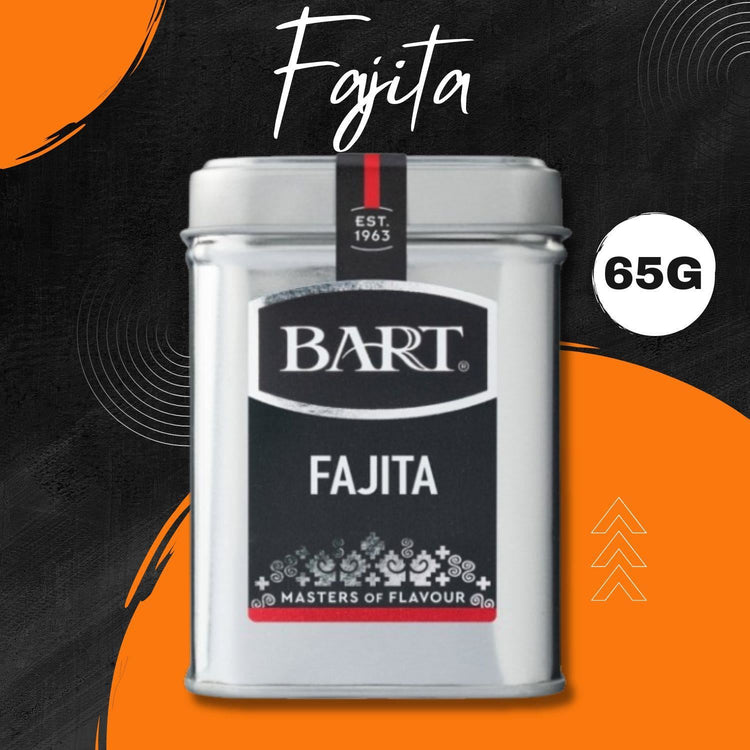 Bart Seasoning Tin Classic Fajita Flvr Blend of Spices Delicious Fajitas 65g