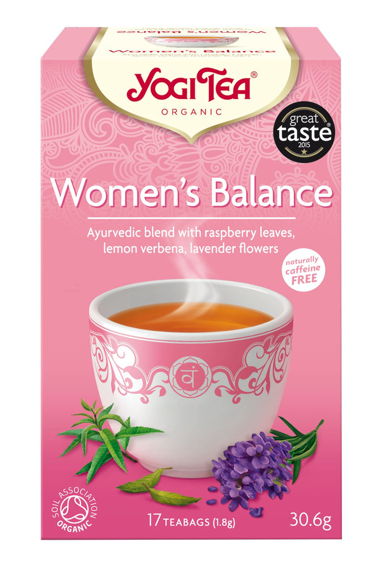 6X Yogi Ayurvedic Herbal Organic Teas Tea Sachets - Women's Balance