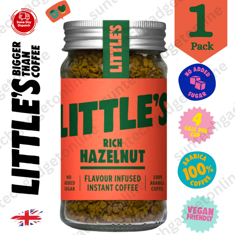 Littles French Hazelnut 50g, Nutty Perfection in a Jar, Sensory Adventure 1Pack