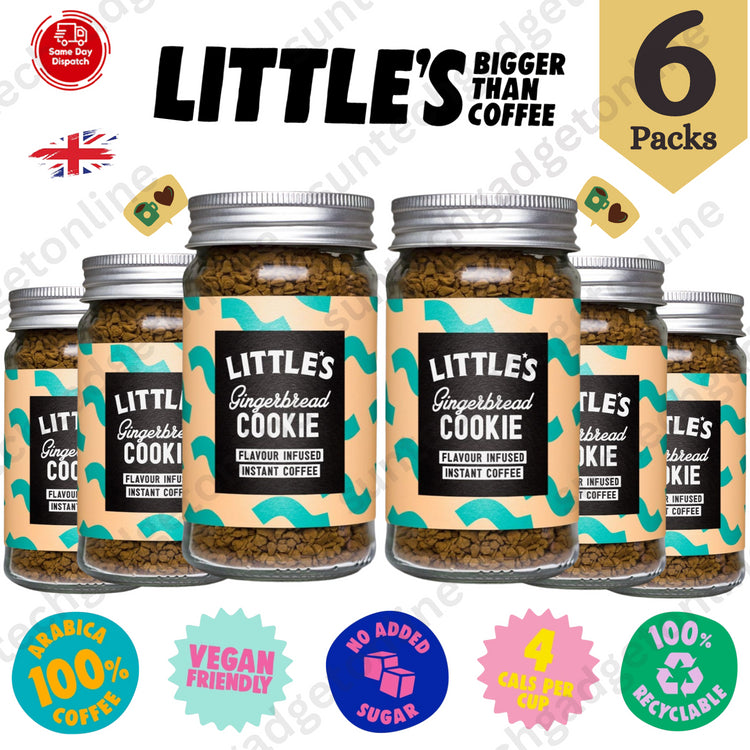 Little Gingerbread Cookies 50g, Elevate Your Festive Treats - 6 Packs