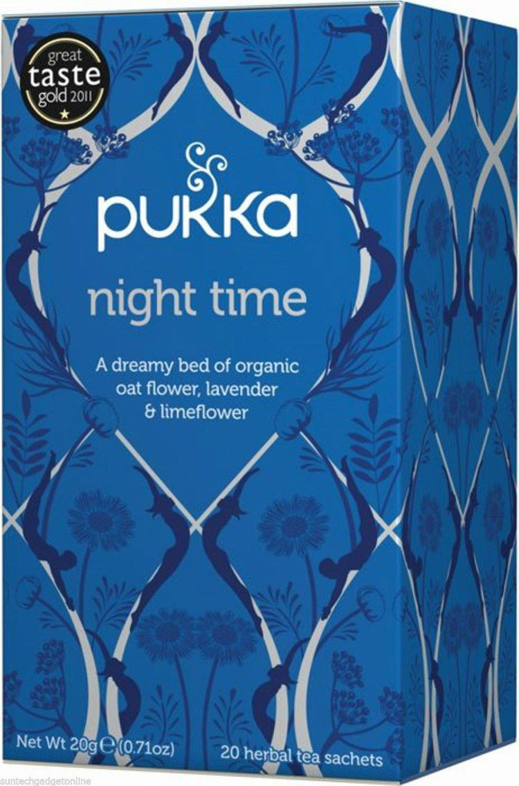 Pukka Herbal Organic Teas Tea Sachets - Night Time Flavour